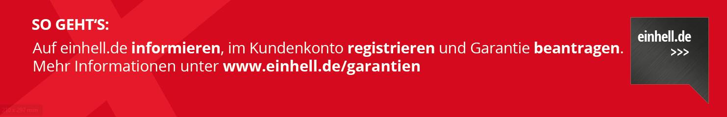 Einhell Garantie 5