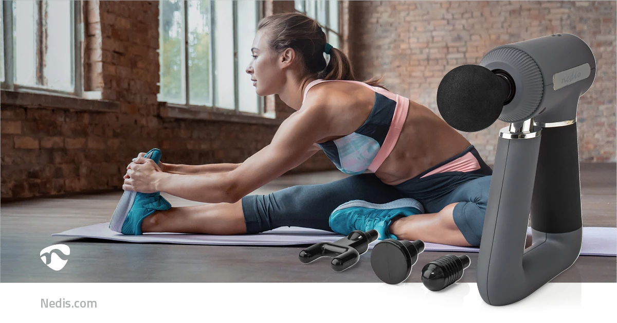 Nedis Sport-Massagepistole
