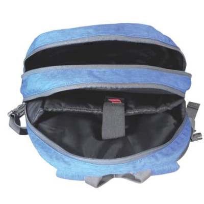 DONAU Schulrucksack Uni - lila