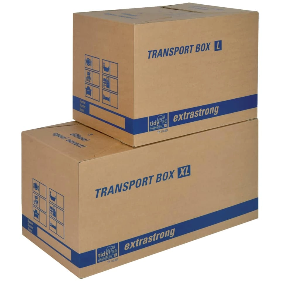 tidyPac Transportboxen 680x350x355 mm, braun
