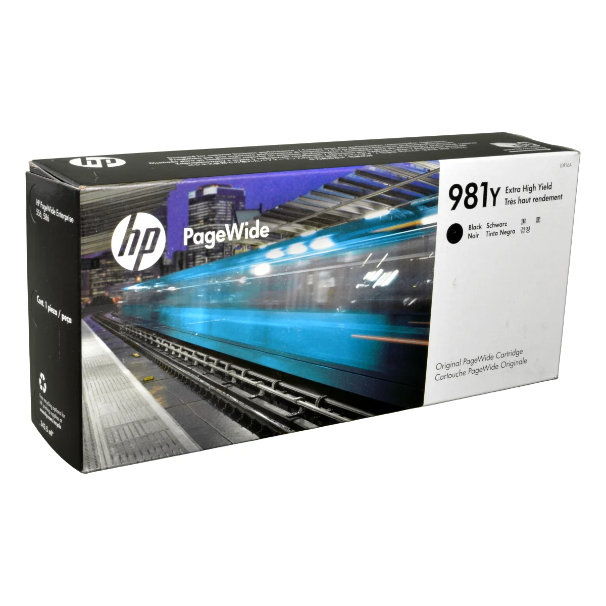 HP Tinte L0R16A  981Y  schwarz