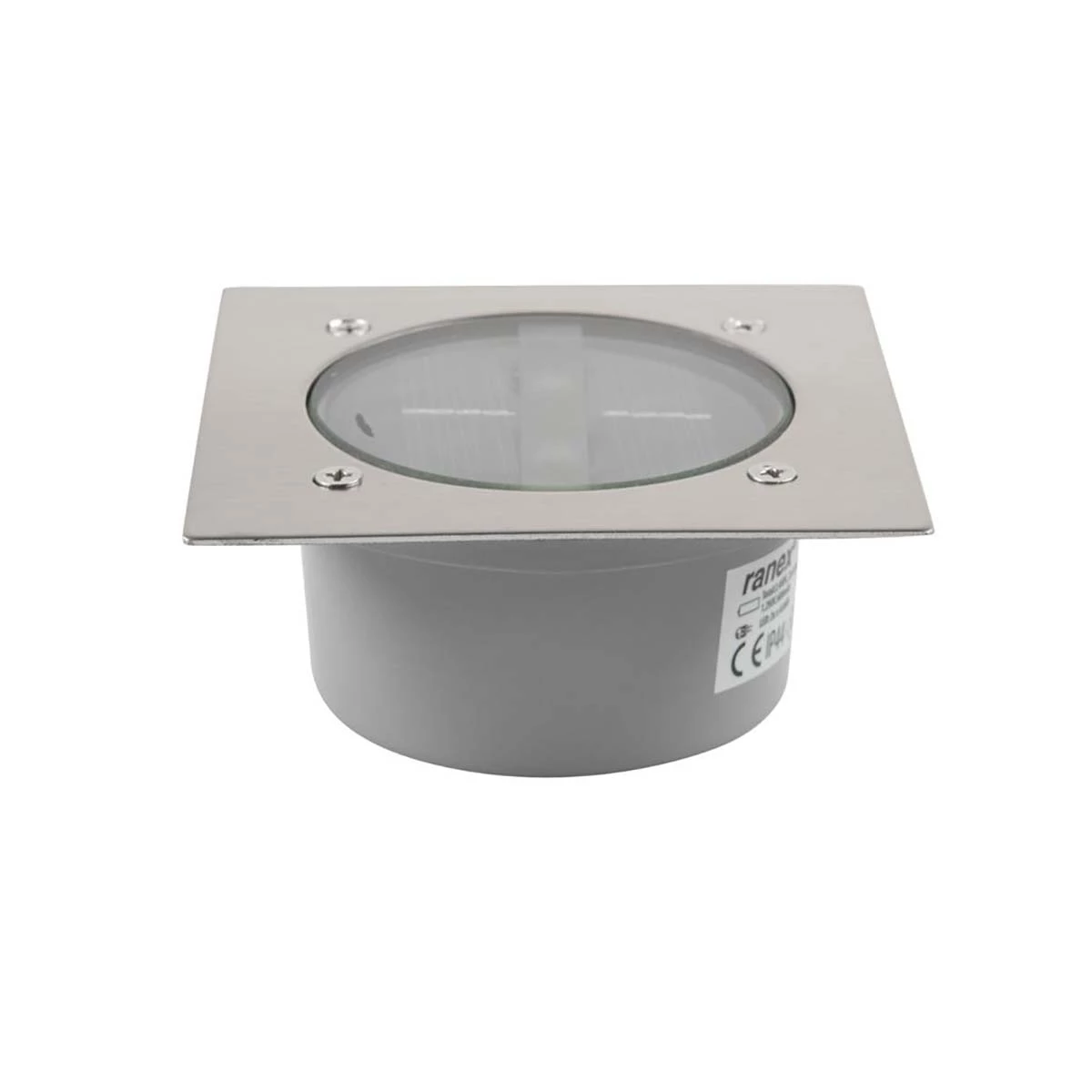 Ranex Solar-Bodenstrahler 2 LED Viereck
