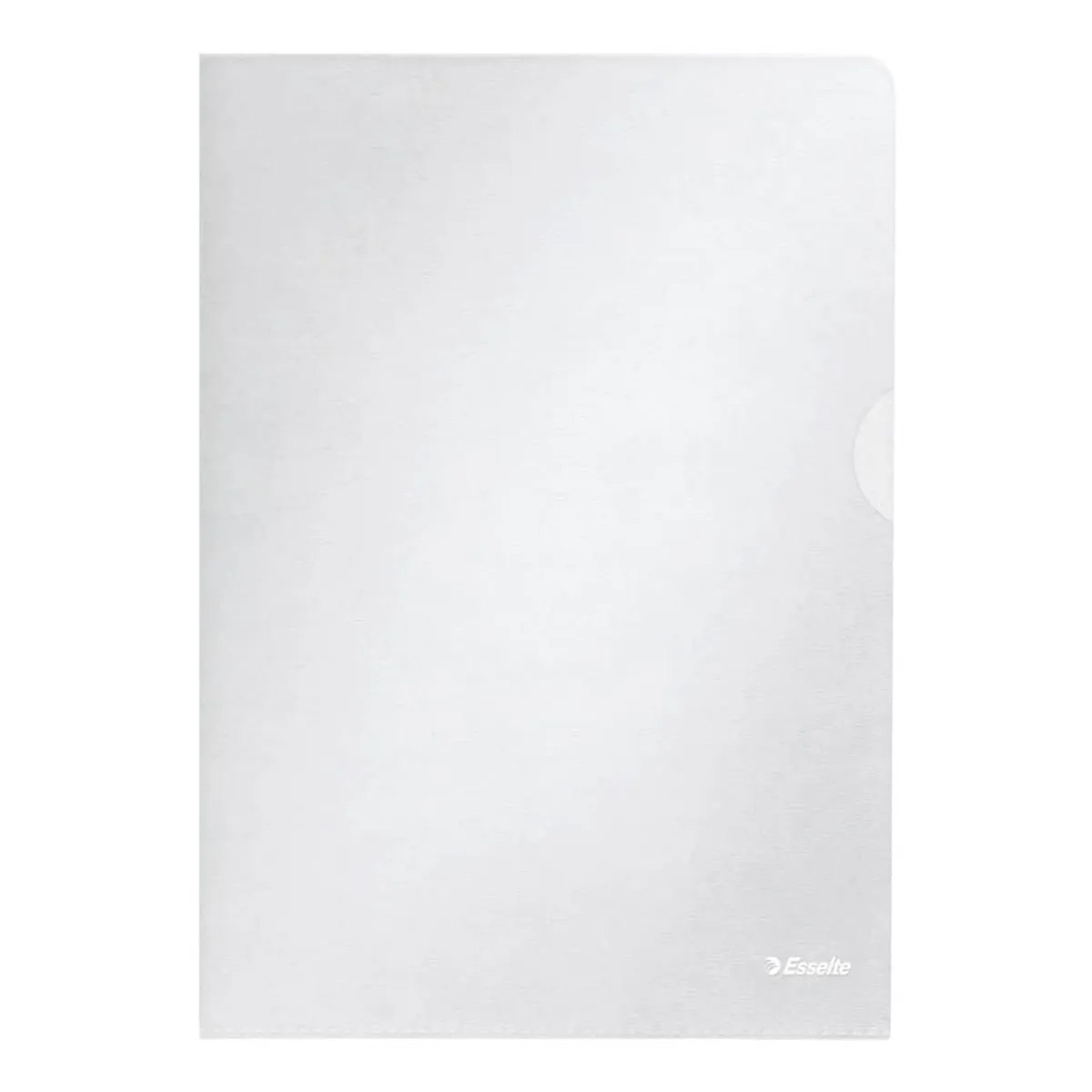 Esselte Sichthülle Standard Plus, A4, PP, genarbt, 100 Stück, farblos