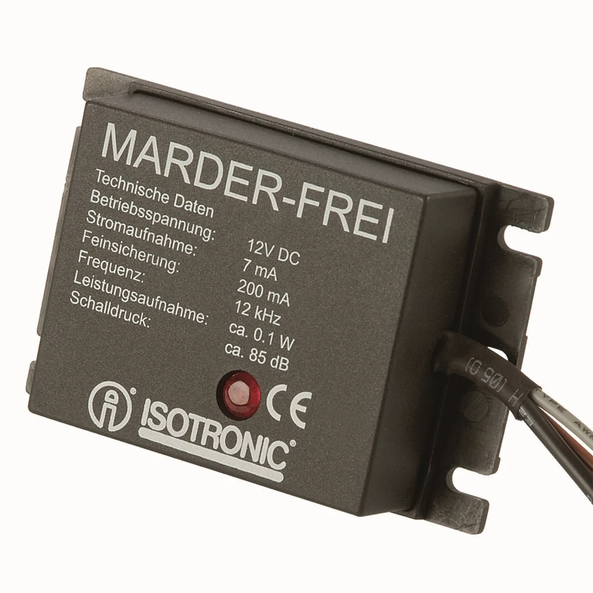 ISOTRONIC Marderabwehrgerät 12 kHz Aussen 12 V