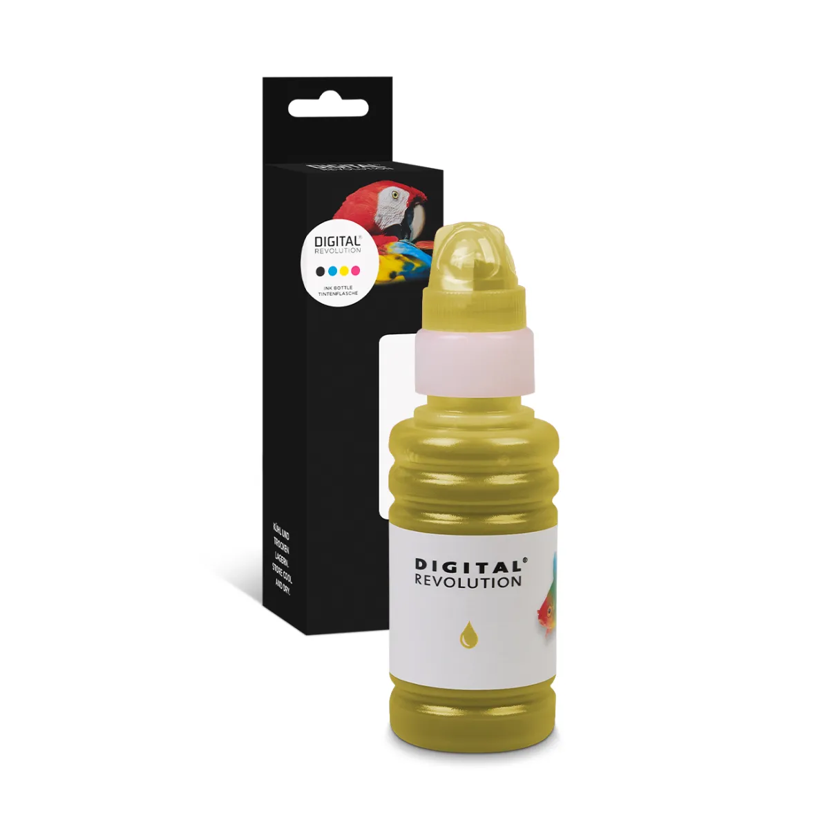 Digital Revolution Nachfülltinte 'gelb' 100 ml