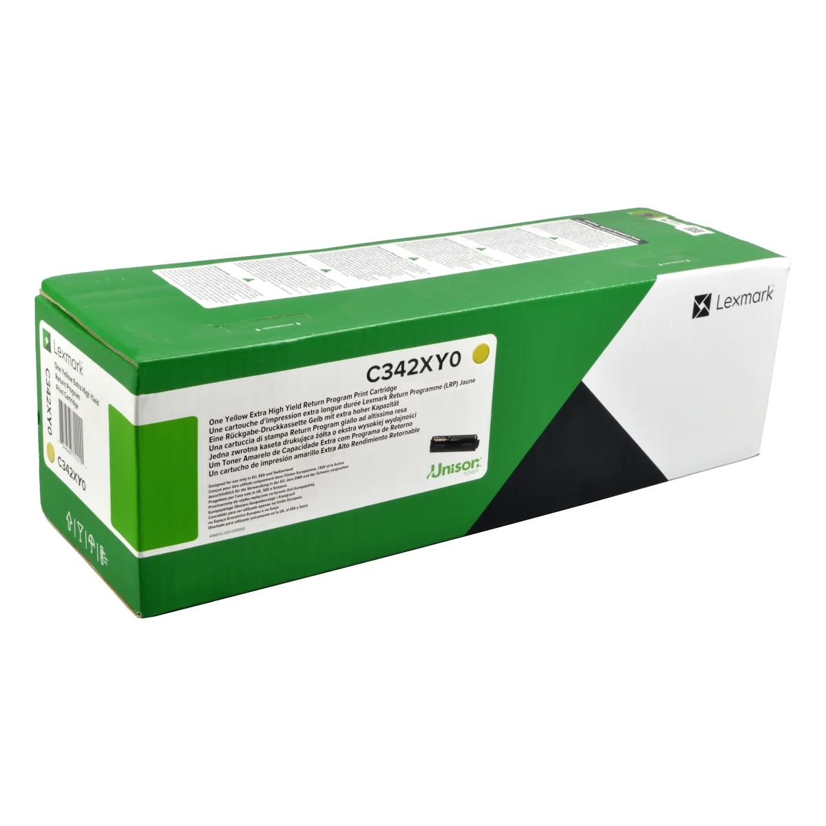 Lexmark Toner C342XY0 gelb