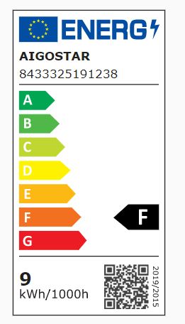 Aigostar LED 'Birne', 9W, E27