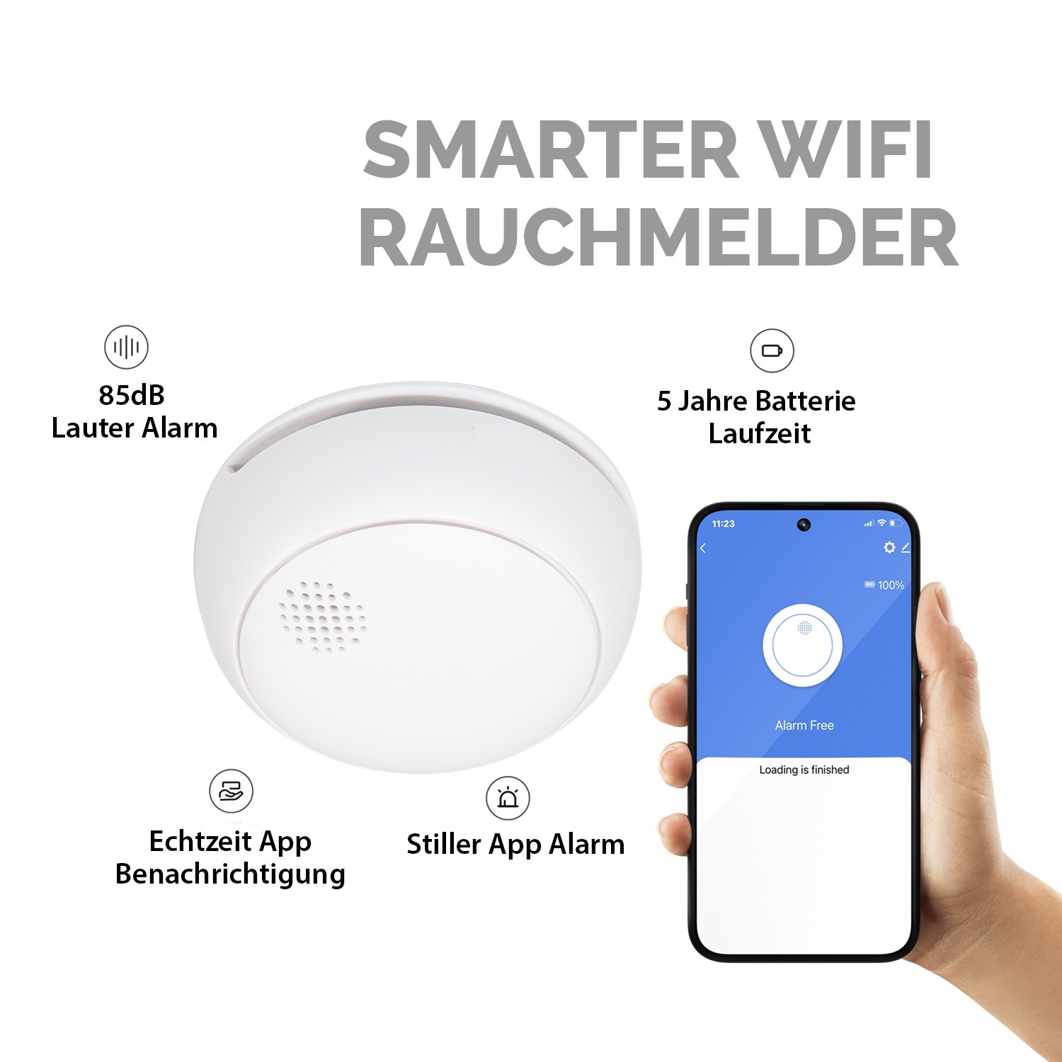 XCOAST Smart Home Rauchmelder