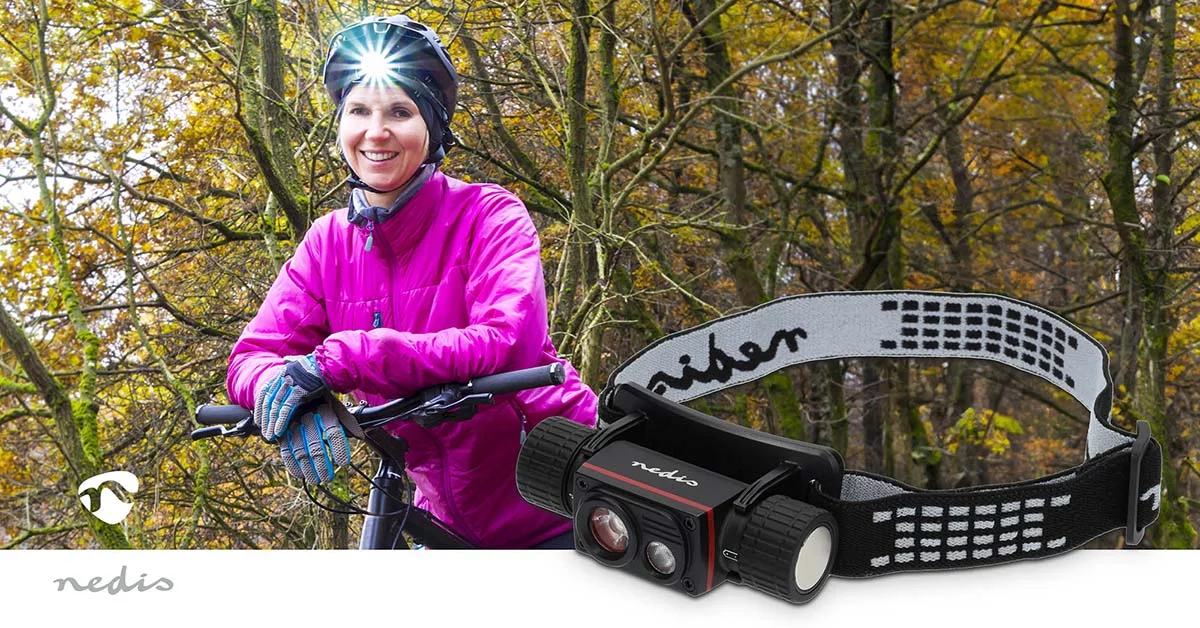 Nedis LED Stirnlampe 1000 Lumen