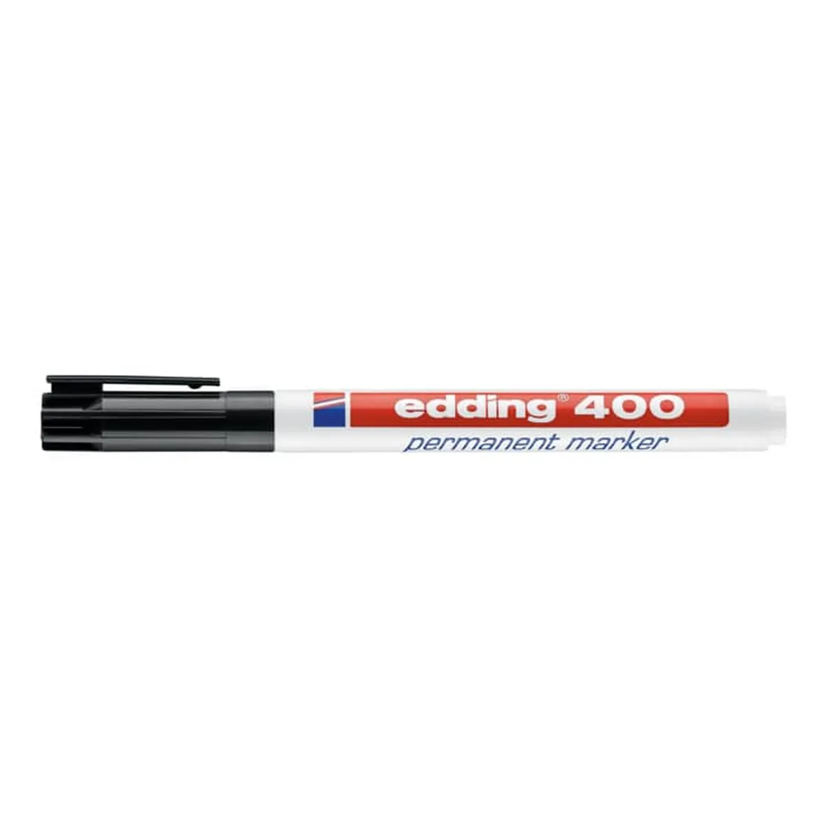 Edding Permanentmarker - 1 mm, schwarz, nachfüllbar
