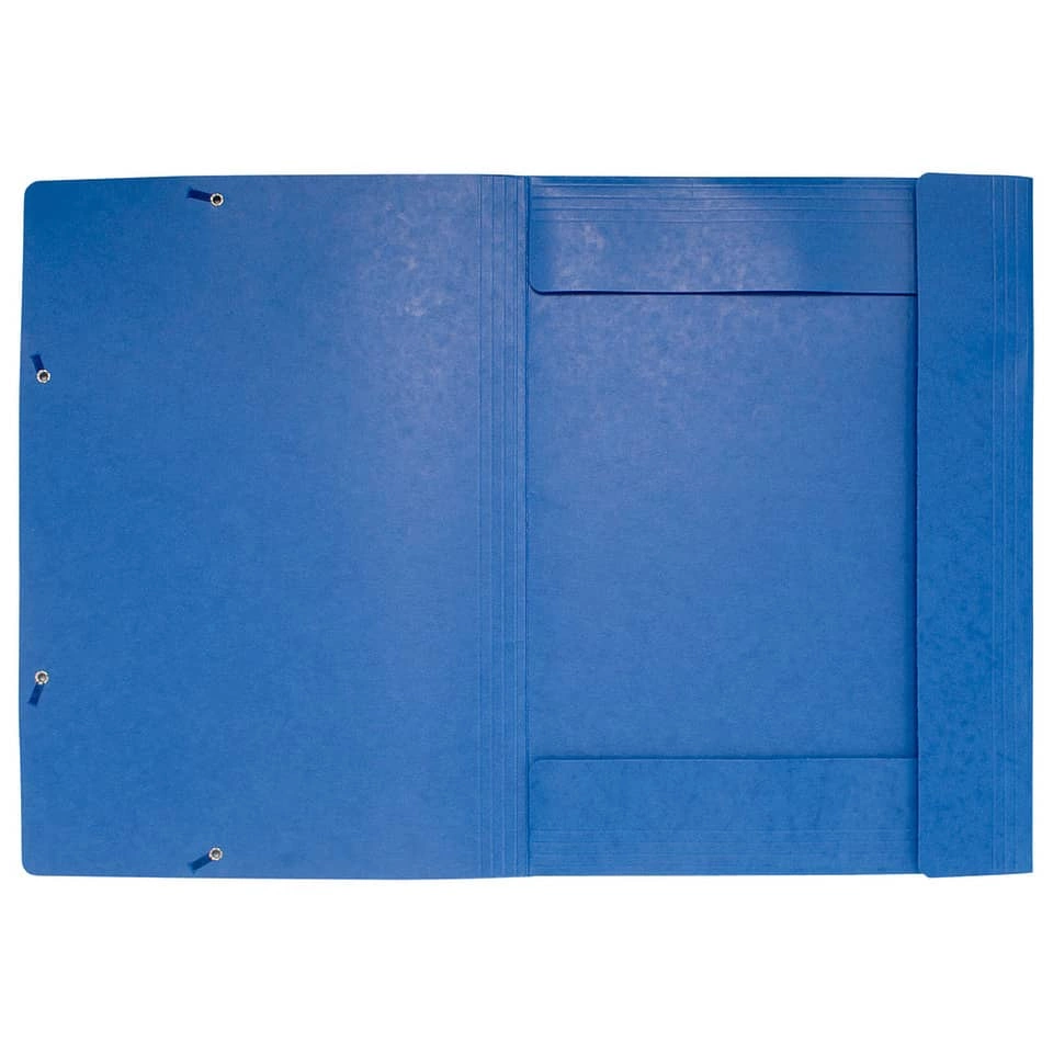 Exacompta Sammelmappe Nature® Future - A3, Manila-Karton, 600 g/qm, blau