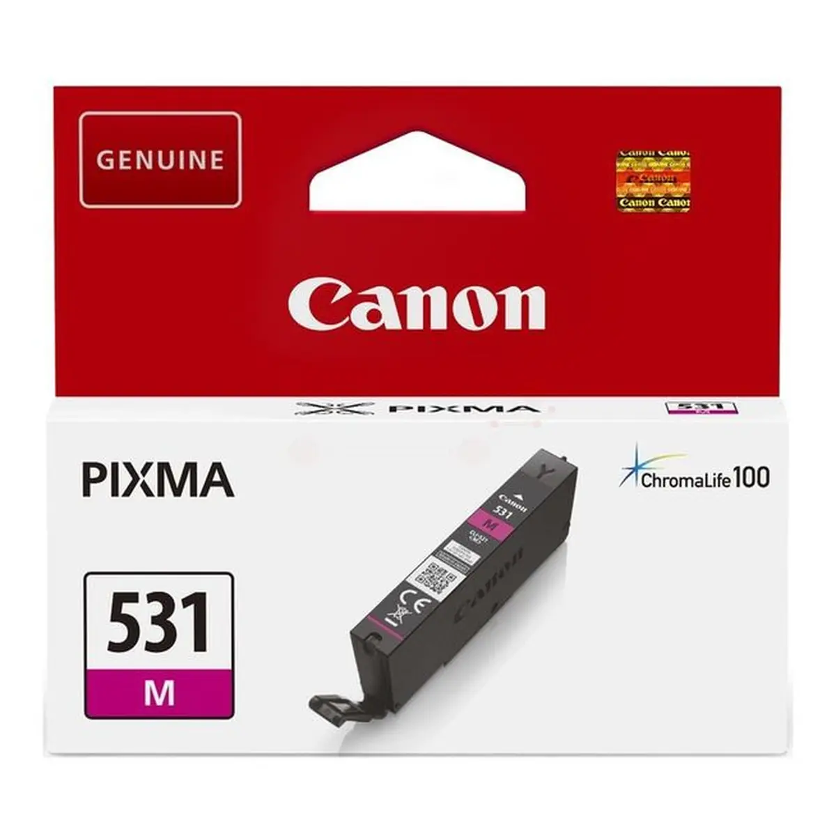 Druckerpatrone Canon CLI-531 M magenta 8,2 ml | 475 Seiten (6120C001)