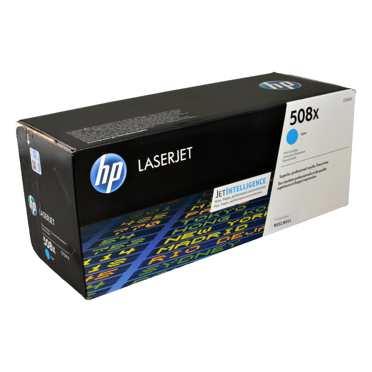 HP Toner CF361X  508X  cyan