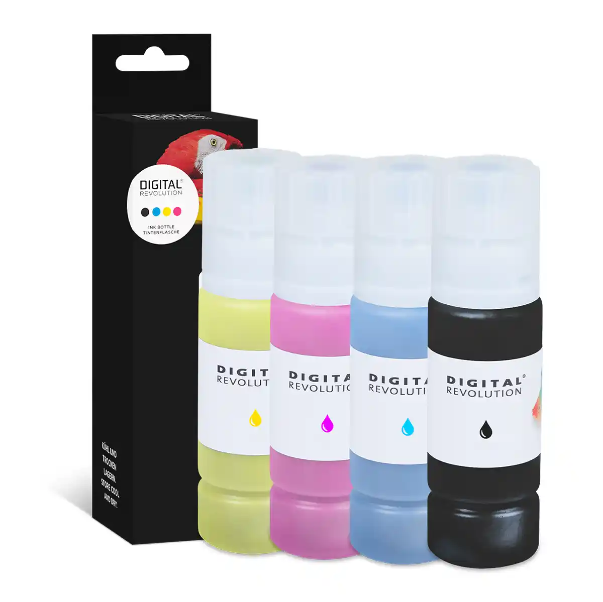 Epson 104 - alternative Patrone MultiPack 'schwarz cyan magenta gelb' 280 ml - Digital Revolution