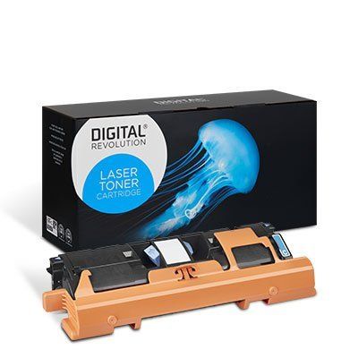 HP 122A, 701 C, EP-87 C - alternativer ECO Toner 'cyan' 4.000 Seiten - Digital Revolution