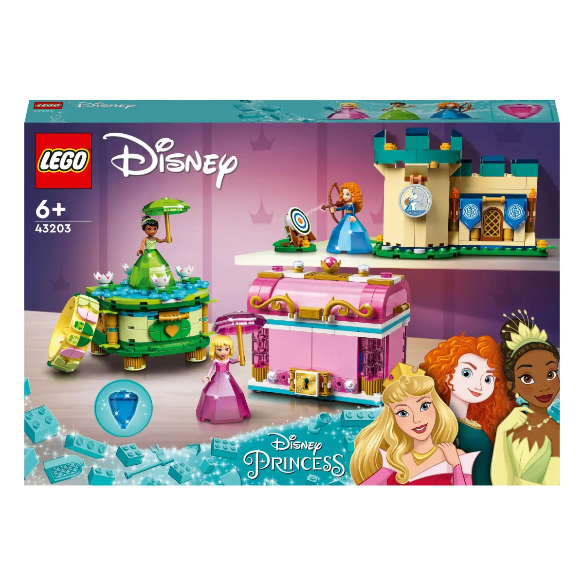 LEGO® Disney - Auroras, Meridas und Tianas Zauberwerke