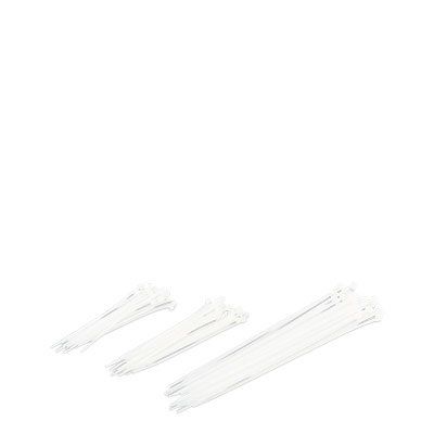 Eurotools Kabelbindersatz aus Nylon, 75 Stück