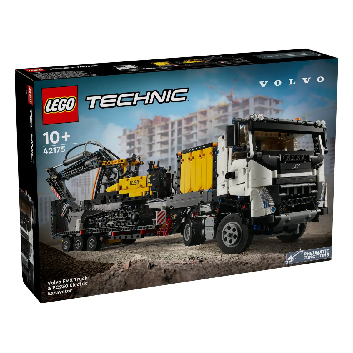LEGO® Technic Volvo FMX LKW mit EC230 Electric Raupenbagger 42175