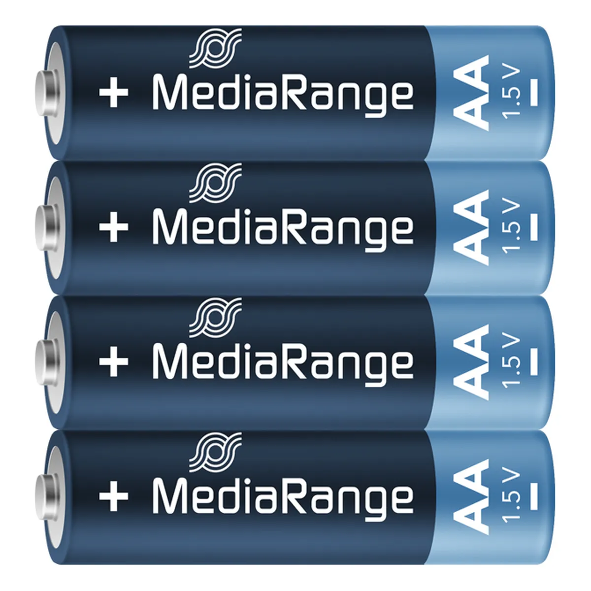 MediaRange Batterien 'Mignon AA' 1,5V 4 Stück