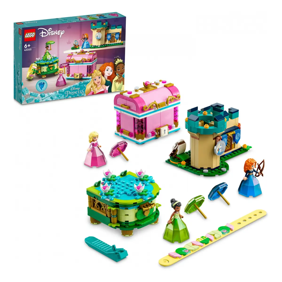 LEGO® Disney - Auroras, Meridas und Tianas Zauberwerke
