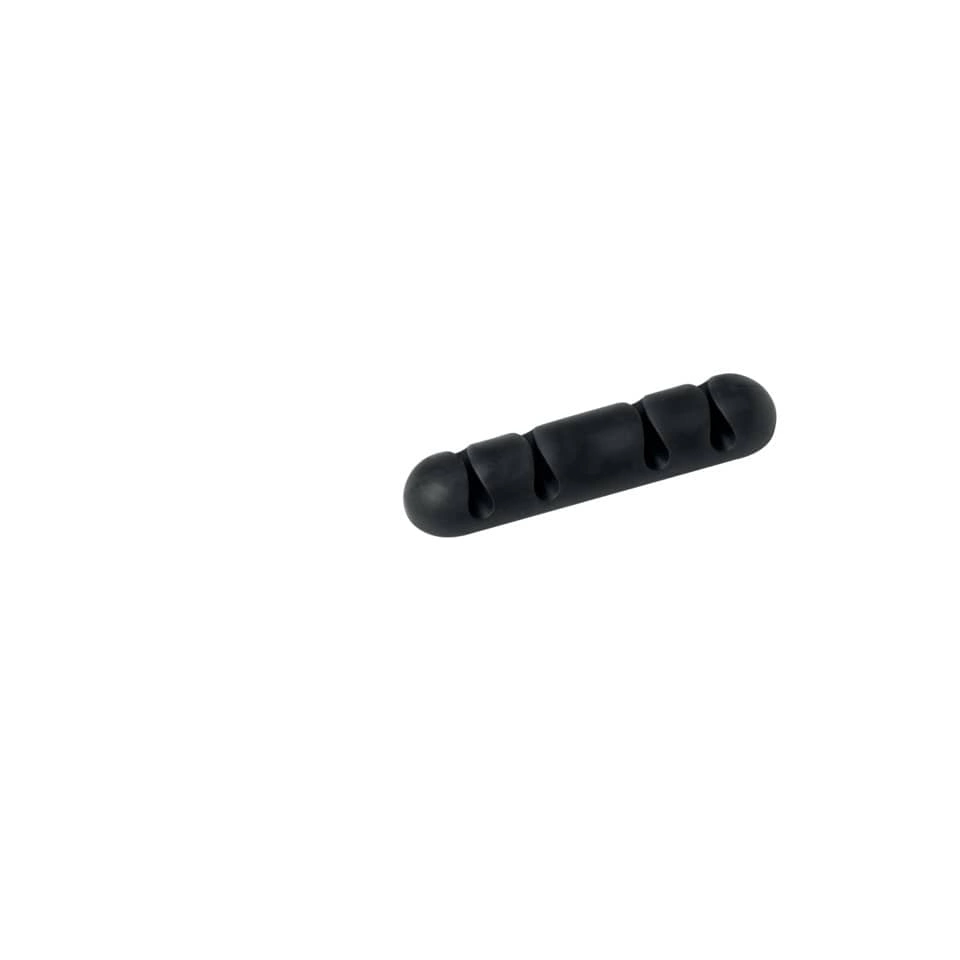 Kabel-Clip CAVOLINE® CLIP 4 - 20 x 12 x 82 mm, graphit, Kunststoff, 2 Stück