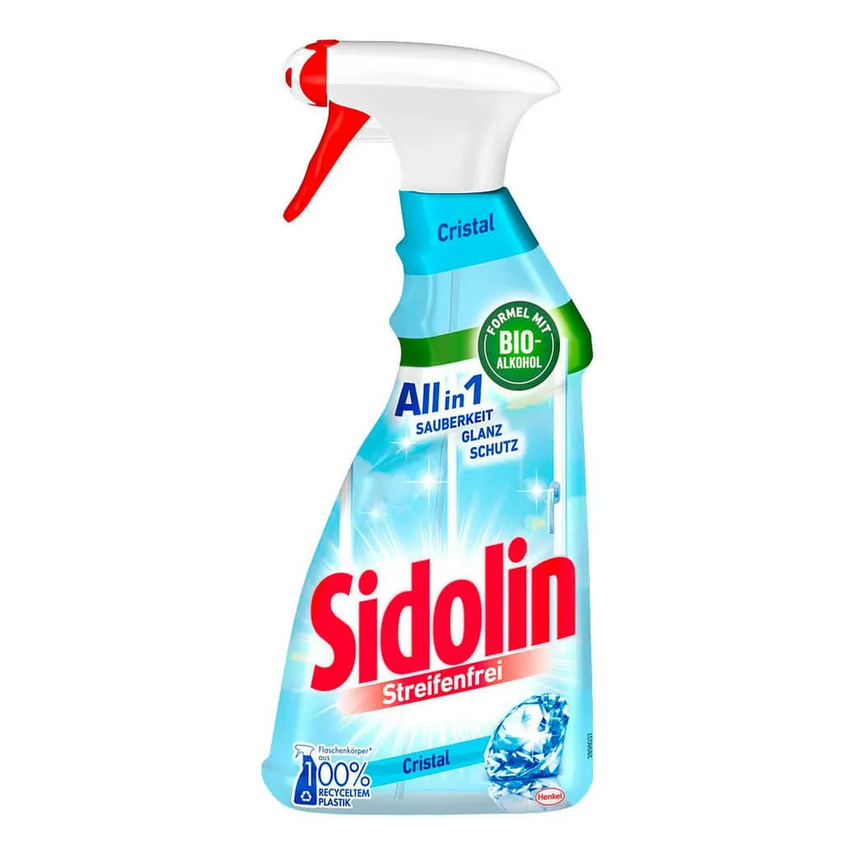 Sidolin Cristal Glasreiniger - 500 ml, Sprühdüse