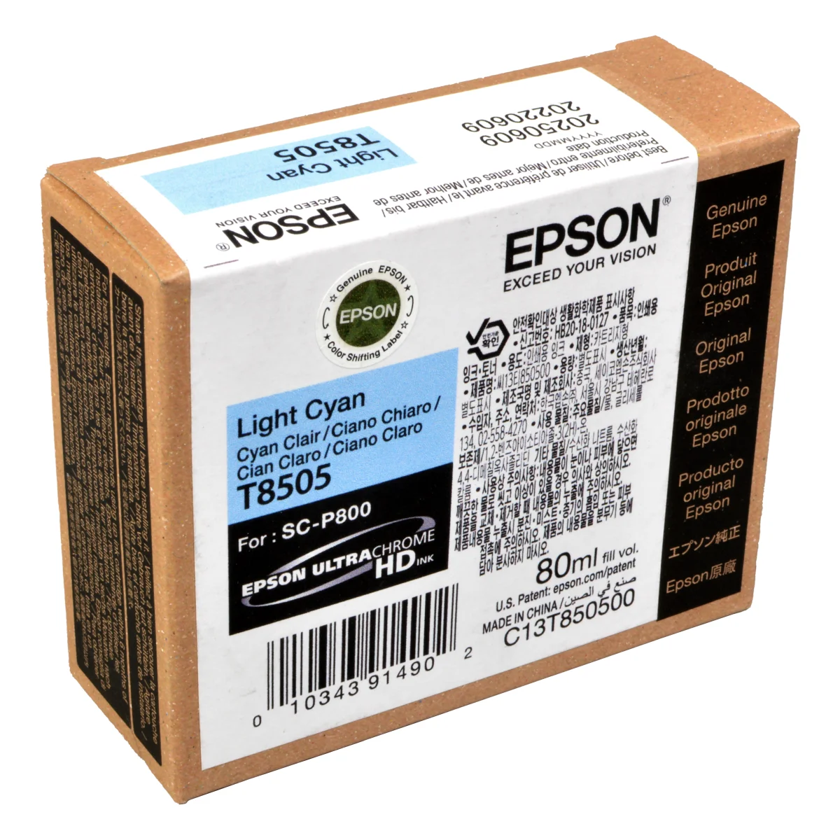 Epson Tinte C13T850500 T8505 light cyan