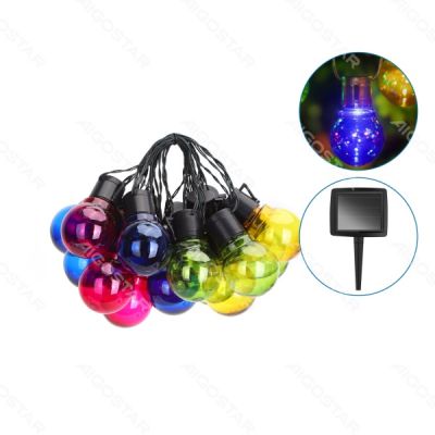 LED Solar Lichterkette, RGB