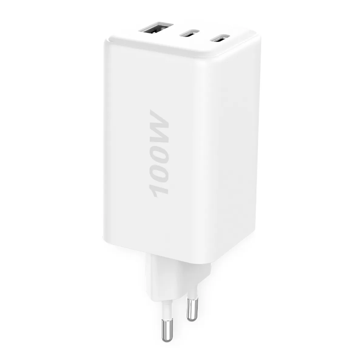 Fontastic Netzteil GAN 100W, 2 x Typ-C + USB-A weiß