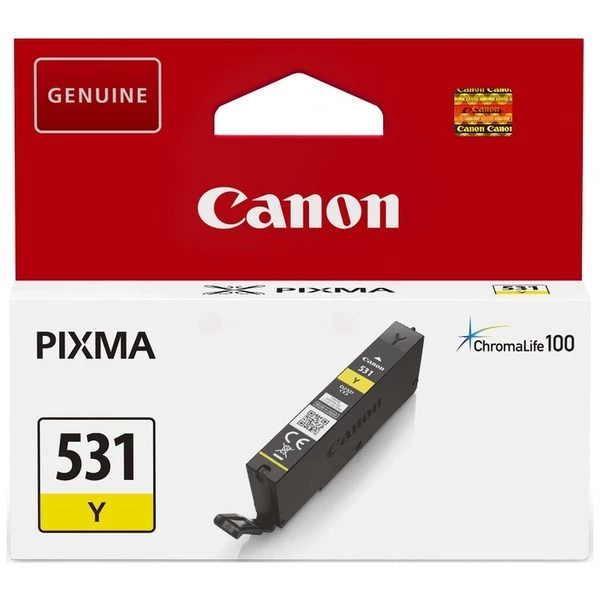 Canon Druckerpatrone 'CLI-531 Y' gelb 515 Seiten | 8,2 ml