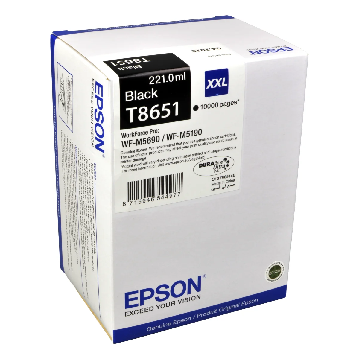 Epson Tinte C13T865140  Black
