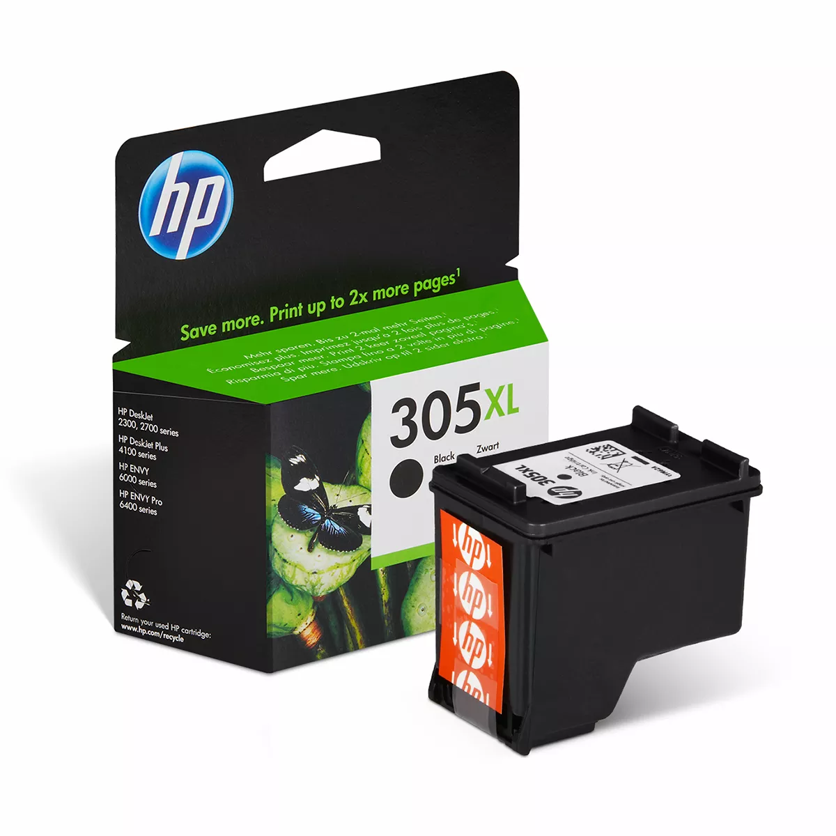 HP XL Druckerpatrone '305 XL' schwarz 4 ml 240 Seiten