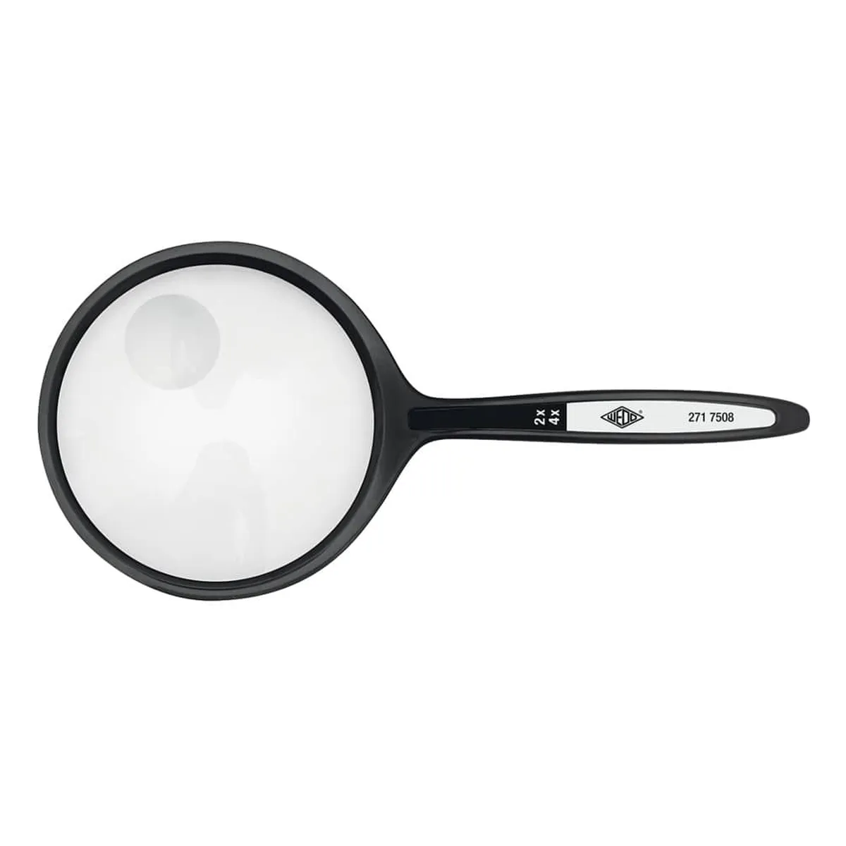 WEDO Rundlupe Ø 6,35 cm - Vergrößerung 2-/4-fach