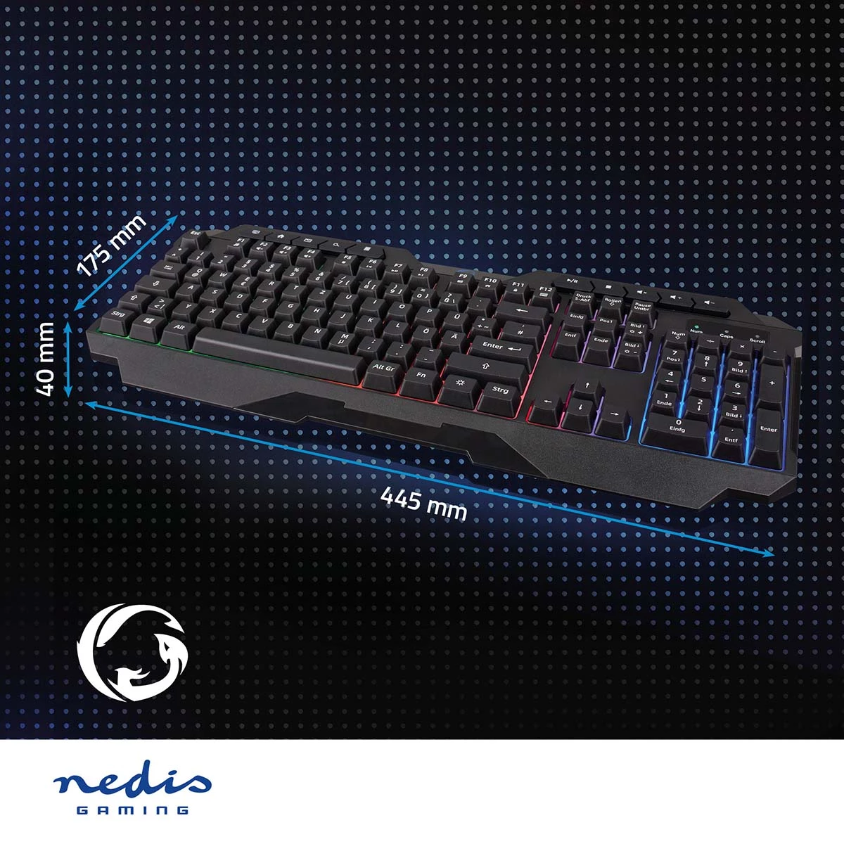 Wired Gaming Keyboard