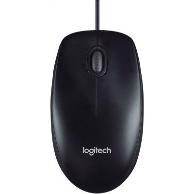 Logitech M90 Maus schwarz