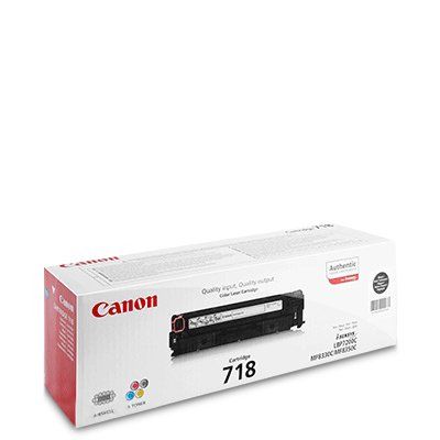 Canon Toner '718BK' schwarz 3.400 Seiten