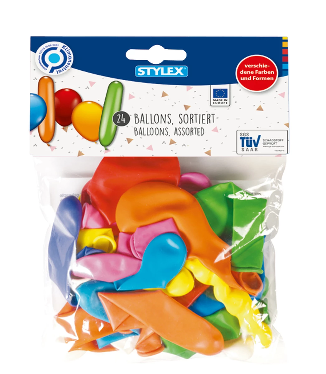 Stylex Luftballons, 24 Stück