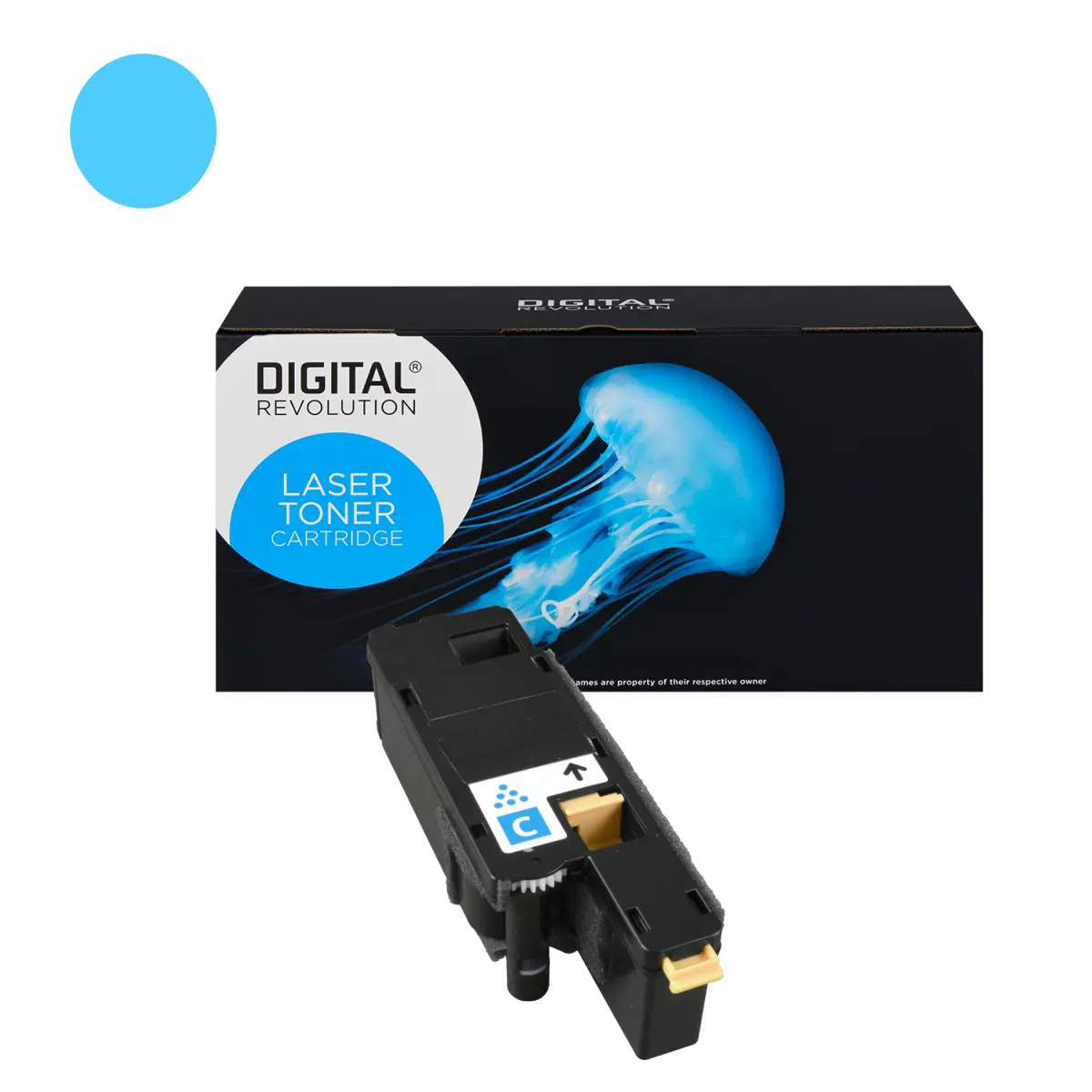 Dell 593-BBLL - alternativer Toner 'cyan' 1.400 Seiten - Digital Revolution