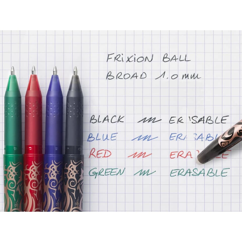 Tintenroller FriXion Ball - 0,5 mm, rot, radierbar