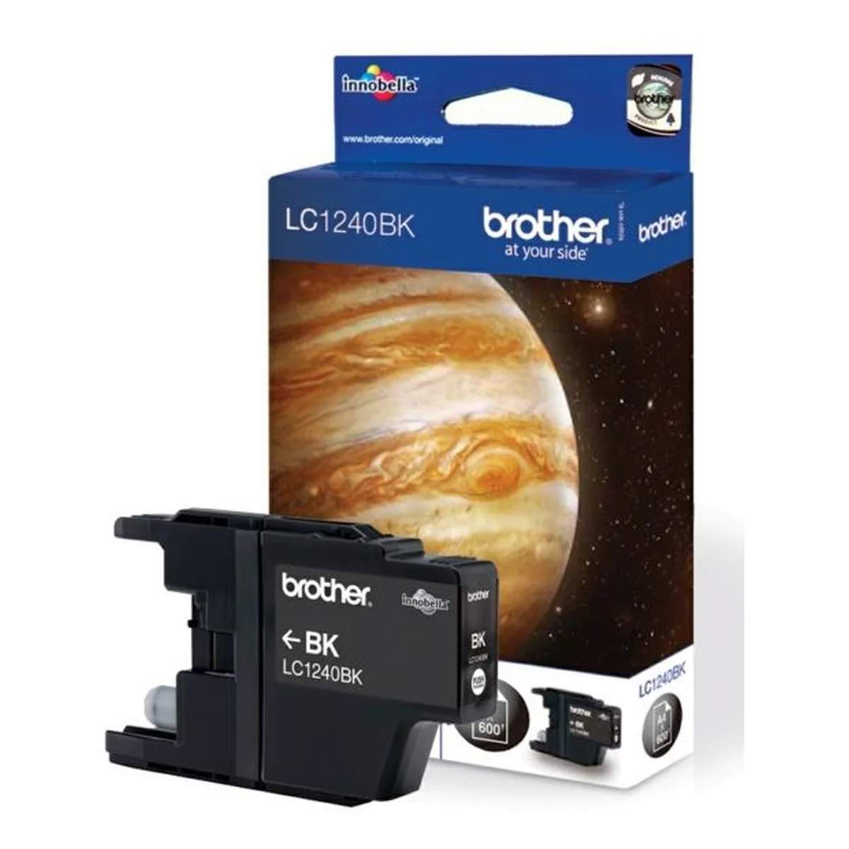 Druckerpatrone Brother LC-1240BK schwarz 14,2 ml | 600 Seiten