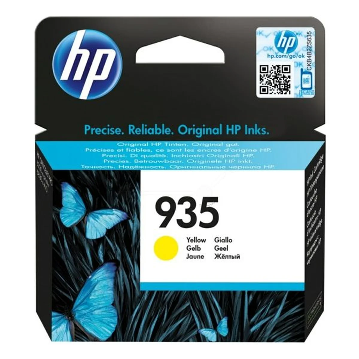 Druckerpatrone HP 935 gelb 4,5 ml | 400 Seiten (C2P21AE)