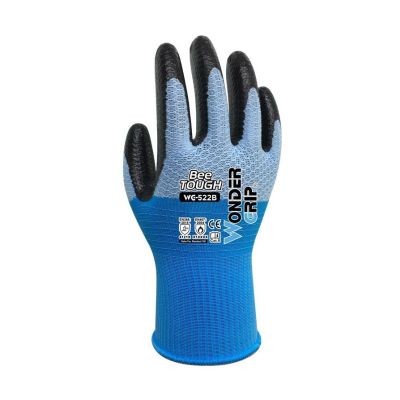 Arbeitshandschuhe WG-522B XL/10 schwarz-hellblau