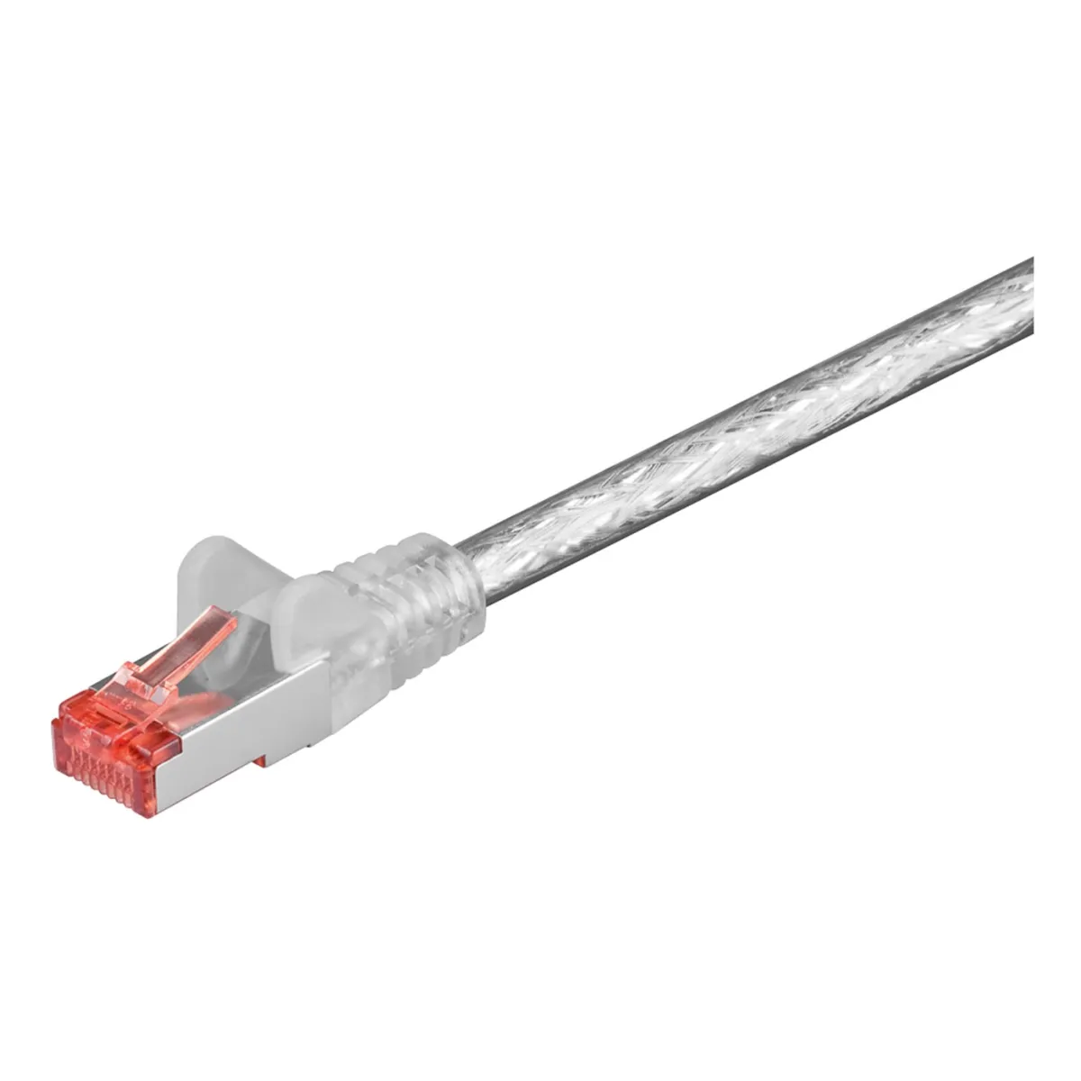 Goobay Patchkabel CAT6 S/FTP transparent 0,5m