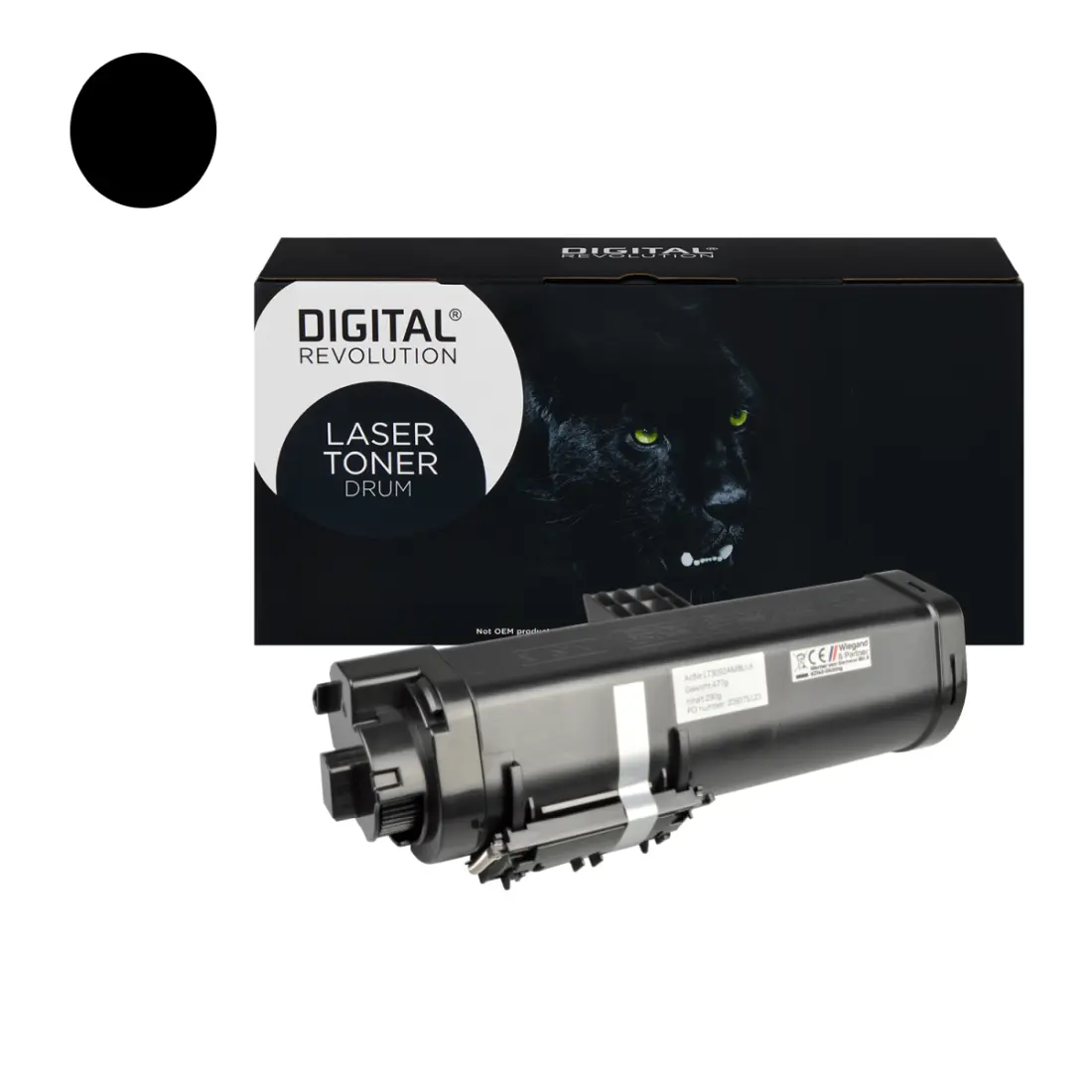 Kyocera TK-1270 Toner Schwarz kompatibel 10.000 Seiten Digital Revolution