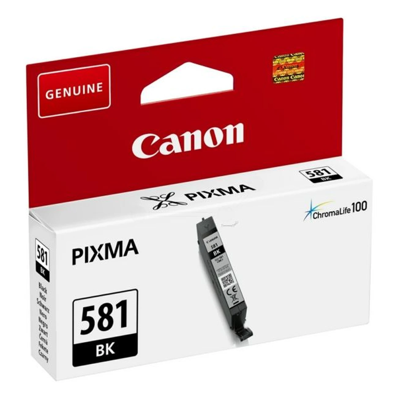 Druckerpatrone Canon CLI-581 BK schwarz 5,6 ml | 200 Seiten (2106C001)