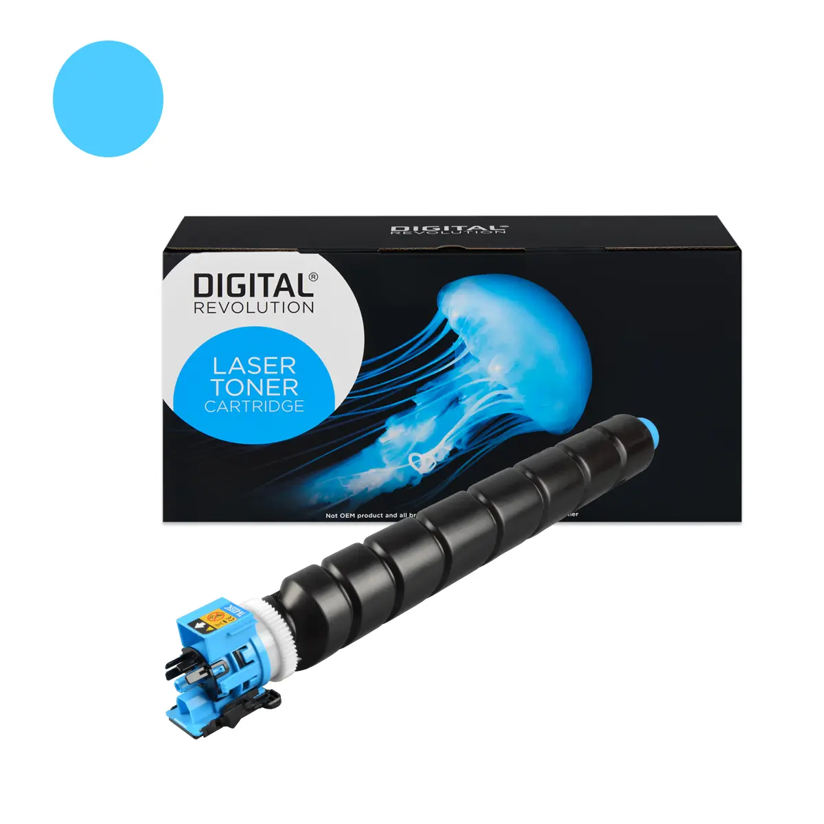 Alternativ-Toner Kyocera TK-8335 Cyan – Digital Revolution