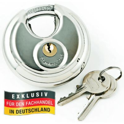 Masterproof Hängeschloss aus Edelstahl