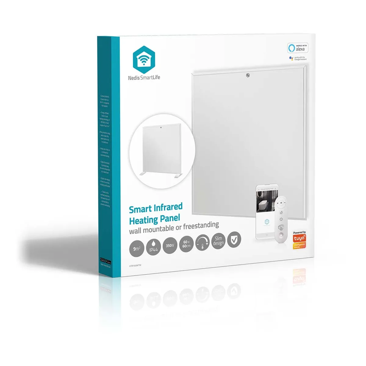 Nedis SmartLife Infrarot-Heizplatte 350 Watt