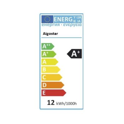 Aigostar LED 'Kolben', 12W, E27