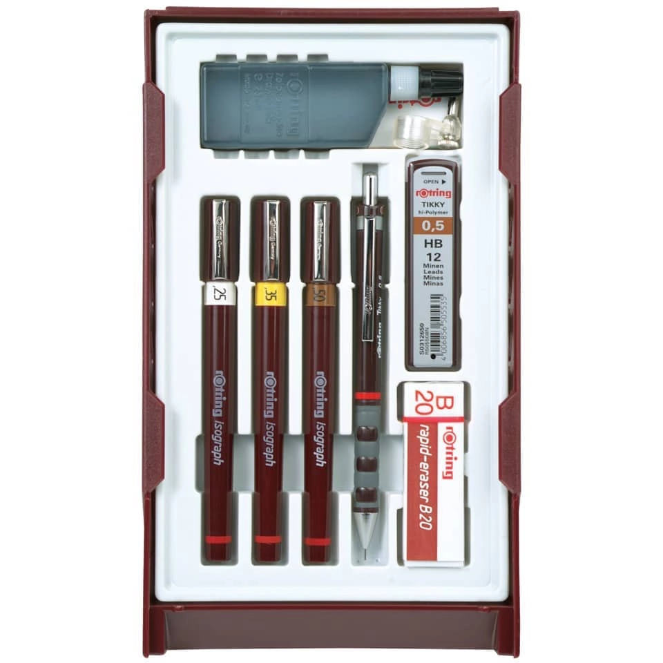 ROTRING Tuschefüller Isograph College Set